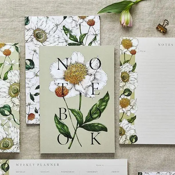 Spring Blossom A5 Notebooks (Pack of 2)