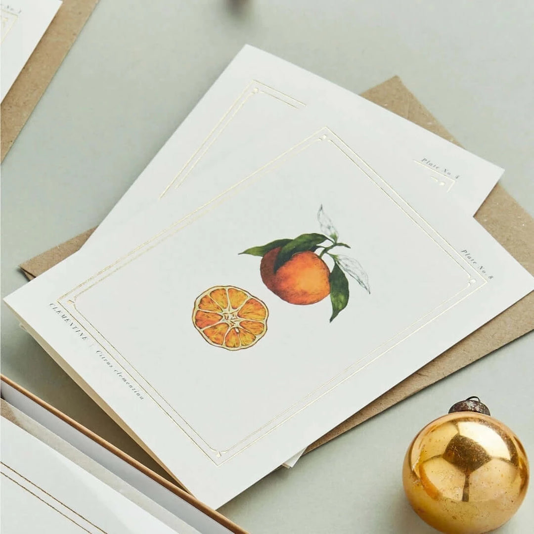 Botanist Clementine Greeting Card