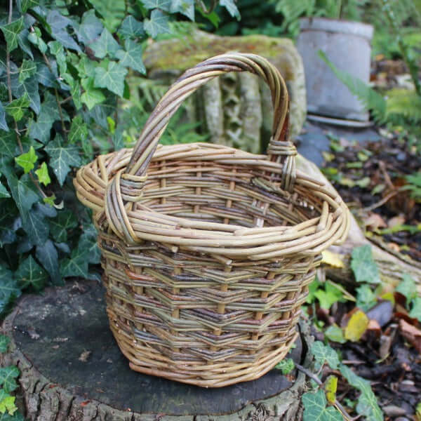 Luxury Willow Small Foraging Basket