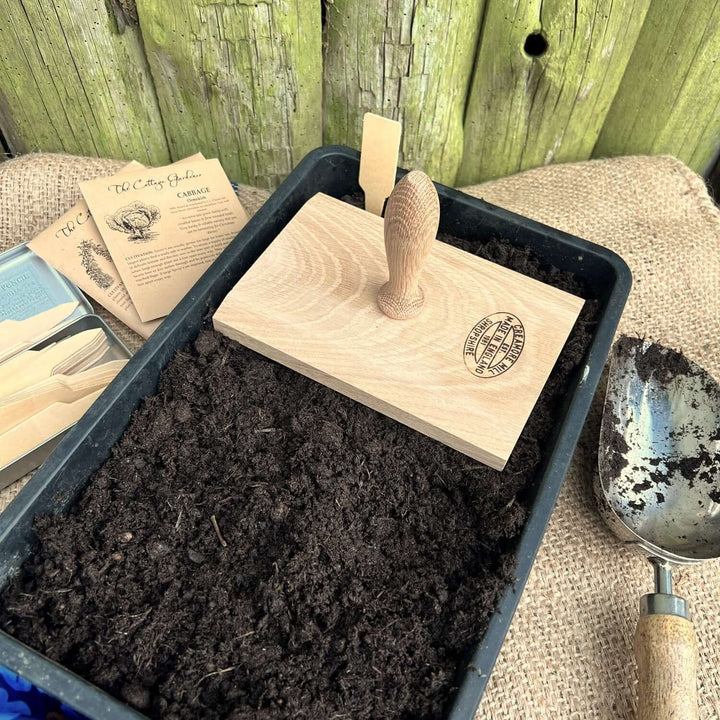 Wooden Seed Tray Tamper Lifestyle 2