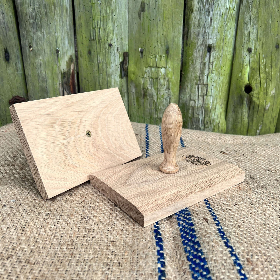 Large Wooden Seed Tray Tamper